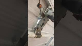 How how install a garage door half euro lock [upl. by Nitsud]