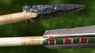 Ishi Arrow Part 1 How to make a primitive Native American Arrow for primitive archery hunting [upl. by Plossl]