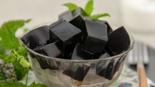 Grass Jelly Suong Sao  Thach Den [upl. by Fredrick]