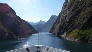 Mit dem Hurtigruten Schiff MS Nordnorge in den Trollfjord [upl. by Astraea368]