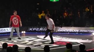 TAISUKE vs ISSEI FINAL BREAK DANCELIVE JP FINAL 2014 [upl. by Ettevroc]