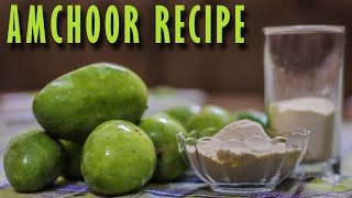 QUICK AMCHOOR POWDER RECIPE AT HOME [upl. by Avehsile834]