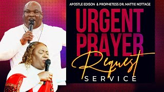 POWER OF PERSISTENT PRAYER  APOSTLE EDISON ampPROPHETESS DR MATTIE NOTTAGE [upl. by Paff]