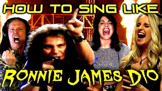 How To Sing Like Ronnie James Dio  Ken Tamplin Vocal Academy [upl. by Notsua]