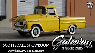 1959 Chevrolet Apache Fleetside Pickup Truck For Sale  Gateway Classic Cars of Scottsdale 786 [upl. by Gavin]