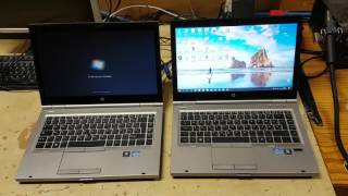 HP elitebook 8460p SSD vs HDD teszt [upl. by Rekab]