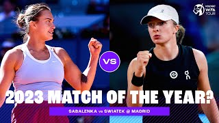 FULL MATCH  Iga Swiatek vs Aryna Sabalenka  2023 Madrid Final [upl. by Kuhn]