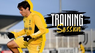 FIRST TRAINING SESSION OF THE YEAR 2024  JUVENTUS [upl. by Coletta]