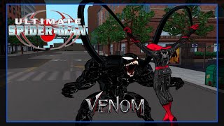 Ultimate SpiderMan  Tom Hardys Venom Mod Gameplay [upl. by Yretsym]