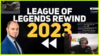 Nemesis Reacts to League Recap 2023 [upl. by Aleel241]