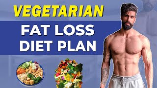 VEGETARIAN DIET PLAN FOR FAT LOSS  Weight Loss Diet  ABHINAV MAHAJAN [upl. by Bartholemy550]