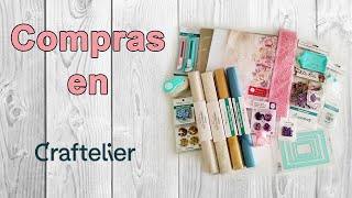 Haul craftelier Unboxing Craftelier Compras Craftelier Compras scrapbook y manualidades [upl. by Sheppard702]