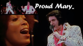 ELVIS PRESLEY  Proud Mary  Elvis on Tour 1972  4K [upl. by Cheney684]