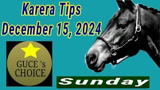 KARERA TIPS amp ANALYSIS by guceschoice DECEMBER 15 2024 Live Racing at METRO TURF ST 2 PM [upl. by Aglo]