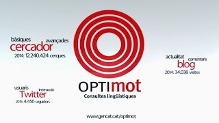 Optimot consultes lingüístiques [upl. by Seraphim]