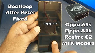 Oppo A5s Bootloop After Reset Hang On Logo Fixed easy JTAG Plus [upl. by Michaele407]