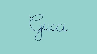 El nuevo logo de GUCCI y el CNI esto va en serio  M [upl. by Enyrehtac]