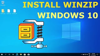 How To Download and Install WinZip on Windows 10 [upl. by Lissner722]