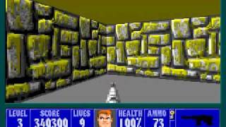 Wolfenstein 3D  Episode 2  Level 3 [upl. by Trini992]