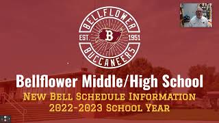 20222023 Bellflower High School  Welcome Back Introductory Video [upl. by Etteb]