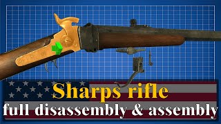 Sharps 1874 Buffalo rifle full disassembly amp assembly [upl. by Anita712]