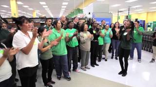 Downtown Los Angeles Walmart Cheer [upl. by Pape]