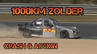 1000km of Zolder 2022 Crash and Action [upl. by Otnicaj988]