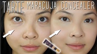 Tarte Maracuja Creaseless Concealer Review and Demo [upl. by Sabu]