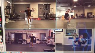 Triple Hop Test ACL Reconstruction Return To Sport Testing [upl. by Chellman]