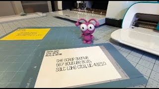 How To Write On Envelopes Cricut JoyCricut Maker [upl. by Laicram]