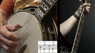 quotSalty Dogquot  5String Bluegrass Banjo Tutorial [upl. by Monto]