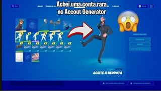 Achei uma conta RARA season 3 no Accout Generator 😱😱😱😱😱😱 [upl. by Salba968]