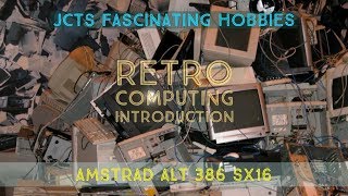 Retro Computing  The Amstrad ALT 386 SX16 [upl. by Lativa187]