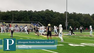 Absegami Hosts Oakcrest High School Football [upl. by Alarise]