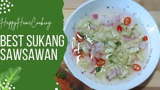 SUKA SAWSAWAN  SUKA SAWSAWAN RECIPE PANLASANG PINOY  PANO GUMAWA NG SUKANG SAWSAWAN SUKA RECIPE [upl. by Sharity]