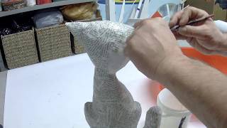 How to make a fitting Paper Mache Masquerade Mask Easy Tutorial [upl. by Marcus]