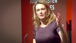 Anja Reschke  Journalistin des Jahres 2015  Dankesrede [upl. by Hazel]