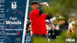 2019 US Open Tiger Woods Finishes With a Flourish [upl. by Morty882]