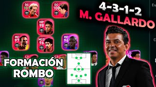 Usamos a M GALLARDO 4312 ¿EL MEJOR ROMBO  R40  PES 2021 Mobile [upl. by Odo]