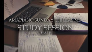 Amapiano Sunday Chillas Mix 19 quotSTUDY SESSION part 4quot [upl. by Barkley480]