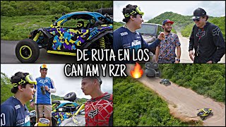 RUTA A COSALA EN LOS RZR Y CAN AM  LOS TOYS [upl. by Ycrem]