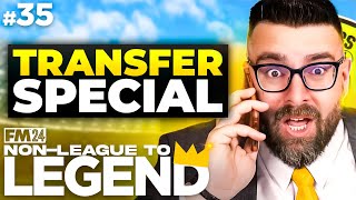 TRANSFER WINDOW  Part 35  BURTON  NonLeague to Legend FM24 [upl. by Bonn]