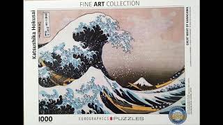 Puzzle Eurographics Great Wave of Kanagawa 1000 pieces [upl. by Stahl529]