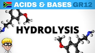 Acids and Bases Grade 12 Hydrolysis [upl. by Knobloch]