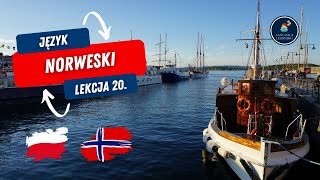 🟢Nauka norweskiego poziom podstawowy • Lekcja 20 Język norweski dla początkujących [upl. by Llerrehc725]