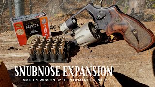 SampW 327 Performance Center Short Barrel Ballistic Gel Test [upl. by Parrisch992]