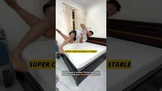 Best mattress for back pain✅  comfortable ortho bed emma mattress budgetvlogger orthomattress [upl. by Narcissus]