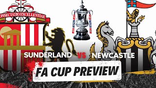 The Epic Rivalry Sunderland vs Newcastle FA Cup Showdown [upl. by Anay]