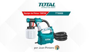 Equipo de pintar 500W TOTAL TT5006 por Juan Pintero [upl. by Ier]