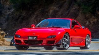 400 HP Modified FD Mazda RX7  One Take [upl. by Sheffy]